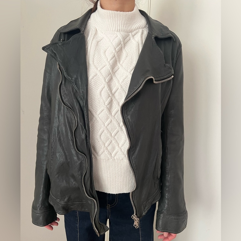 Classic Black Leather Jacket